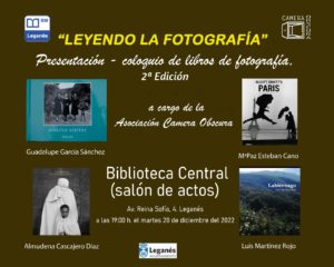 Presentación de libro Leyendo fotografía