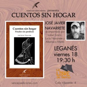 Presentación del libro de relatos, "Cuentos sin hogar"