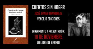 Presentación del libro de relatos, "Cuentos sin hogar"