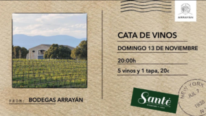 Próxima cata bodegas Arrayan
