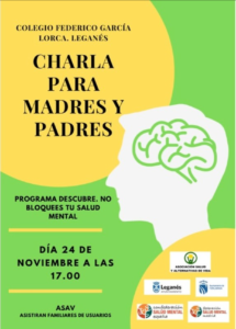 Charla informativa en el colegio Federico García Lorca