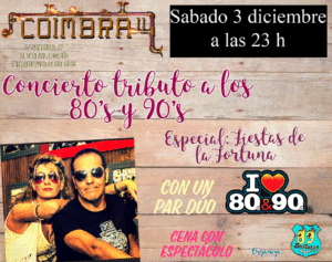 CONCIERTO TRIBUTO A LOS 80's y 90's"
