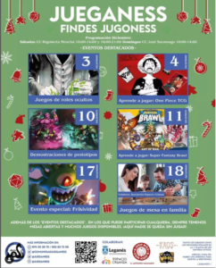CARTEL DE DICIEMBRE de JUEGANESS