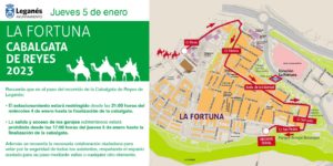 Cabalgata de los Reyes Magos en Leganés 2023