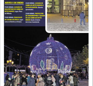 Cabalgata de los Reyes Magos en Leganés 2023