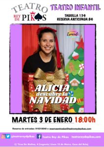 Cuentacuentos “ALICIA DESCUBRE LA NAVIDAD”