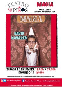 Magia y humor en Leganés con David Navares