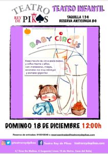 Teatro para bebés “Baby Circus” de Tina Mandarina