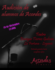 concierto de nuestros alumnos