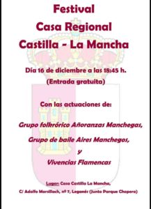 Festival Casa Regional Castilla la Mancha