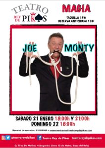 Magia y humor en Leganés con Joe Monty
