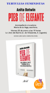 Presentación de libro : "Pies de elefante. Una crónica (Muy) personal de la esclerosis múltiple".