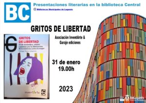 Presentación del libro "Gritos de libertad. 25 de noviembre, relatos y poemas por la eliminación de la violencia contra la mujer"