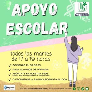 Actividad de Apoyo Escolar