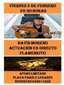 Actuacion en directo De flamenkito