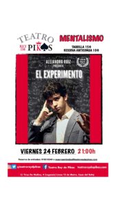 Espectáculo de Mentalismo «El Experimento»