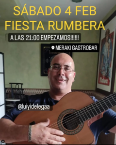 FIESTA RUMBERA EN MERAKI