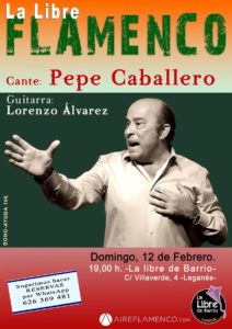 La Libre Flamenco P E P E C A B A L L E R O