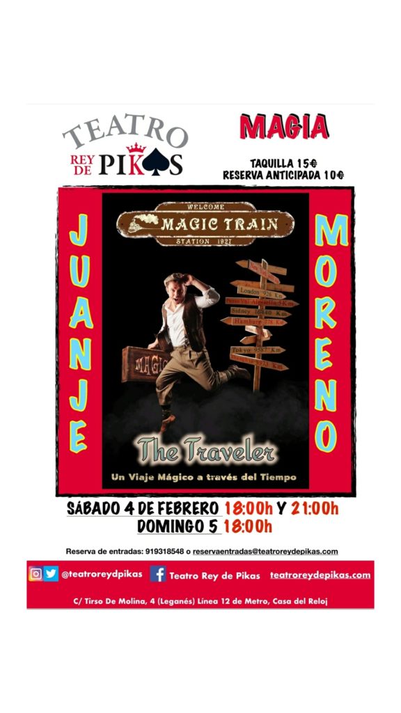 Magia en Leganés con El gran Juanje Moreno