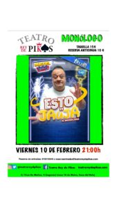 Monólogo de «Miguel 925» Comedia en Leganés