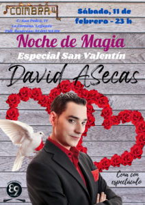 Especial SAN VALENTÍN, NOCHE DE MAGIA con DAVID ASecas