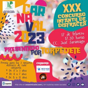 XXX CONCURSO INFANTIL DE DISFRACES DE CARNAVAL