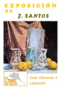 Exposición J. Santos en la Libre