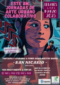 JORNADAS DE ARTE URBANO COLABORATIVO 2023 8M
