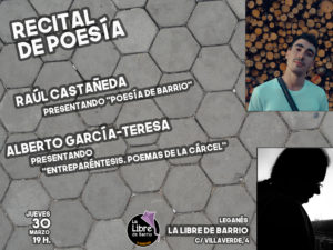 Recital de poesía Poesía de barrio