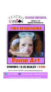 Teatro para bebés “POMP ART” de Tina Mandarina.