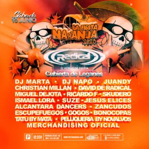 Fiesta Naranja 2023 en La Cubierta