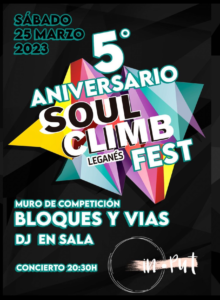 Evento de escalada de Soul Climb-OCIO EN LEGANÉS