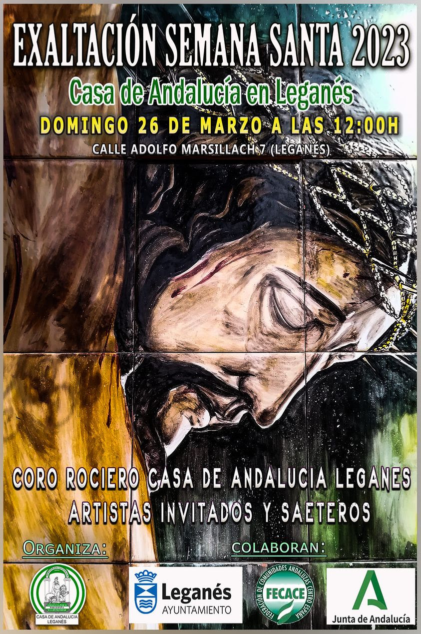 Exaltación de Semana Santa en la Casa de Andalucía-OCIO EN LEGANÉS