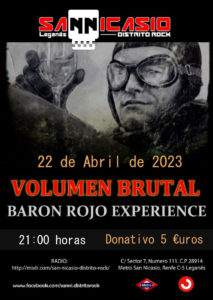 Barón Rojo música brutal 