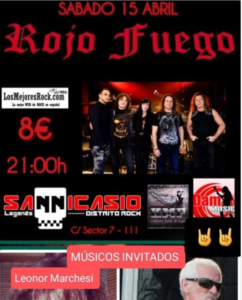 Concierto el Rojo Fuego