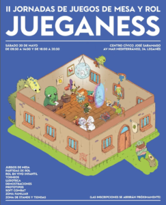 II Jornadas de juegos de mesas y rol de Jueganess