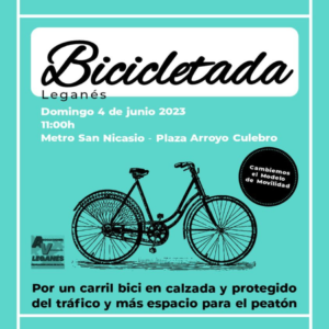 BICICLETADA en Leganés!
