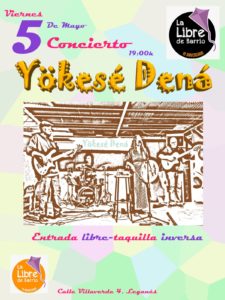 Concierto Yoquesé Dená