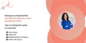 Desayuno Empresarias con Marina Sánchez Jean Presidenta AEPA