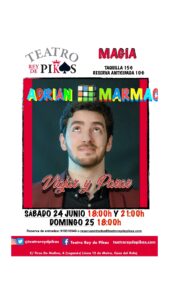 El espectáculo de Adrián Marmac “Viajar y Parar”