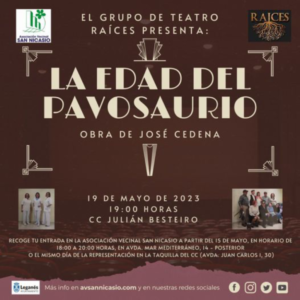El grupo de Teatro Raíces Presenta La Edad del Pavosaurio