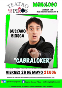 Espectáculo Cabraloker de Gustavo Biosca
