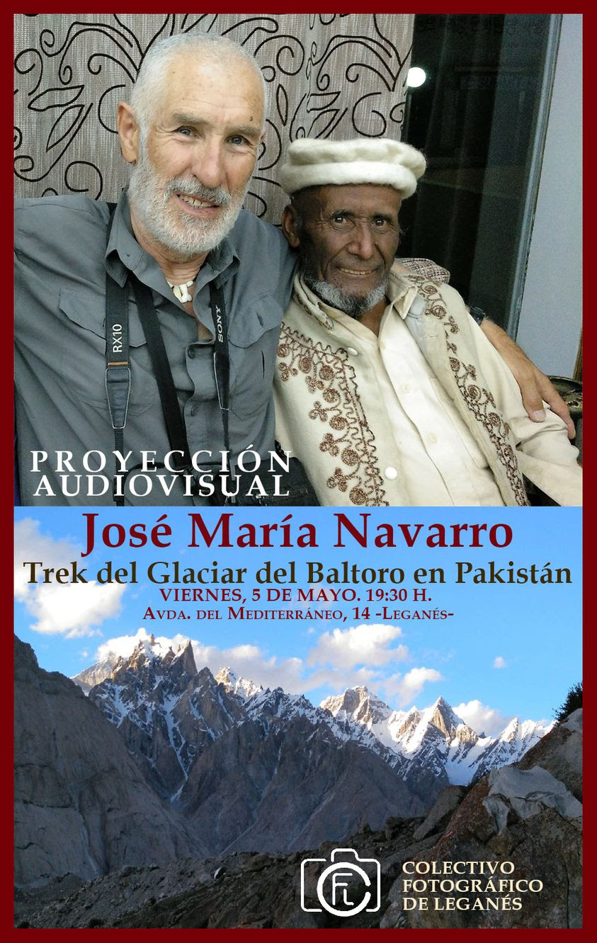 José María Navarro Trek del Glaciar del Baltoro en Pakistán