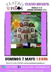 Teatro interactivo infantil en Leganés “La Mansión Encantada de Conocerte” 