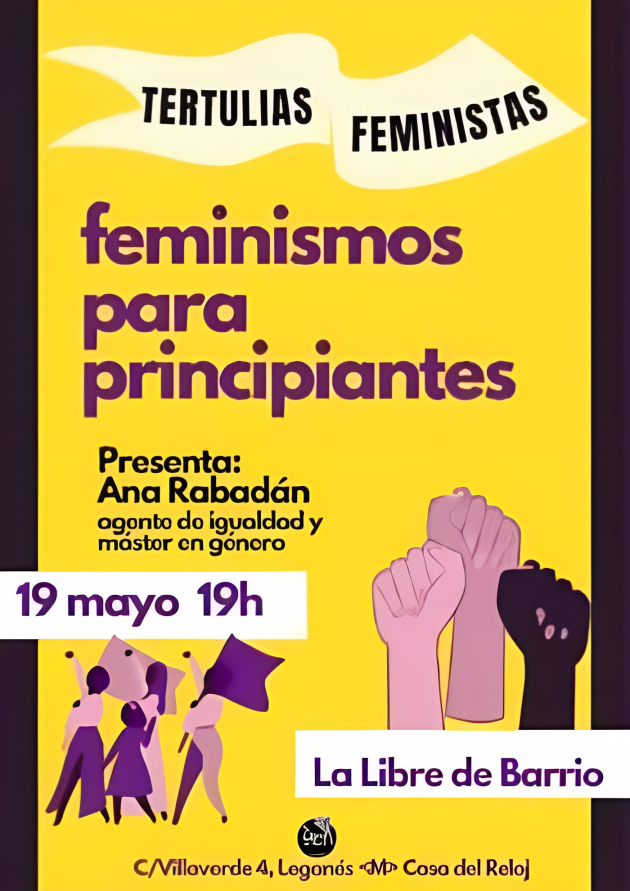 Tertulias feministas en Leganés