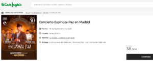 Concierto Espinoza Paz