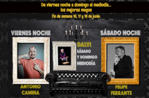 Antonio Camina y Felipe Ferrante en La Cuchara Mágica