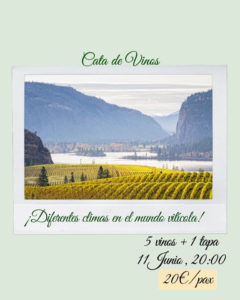 Cata de vinos en Leganés