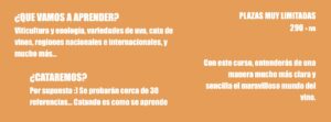 Curso de vinos en Santé