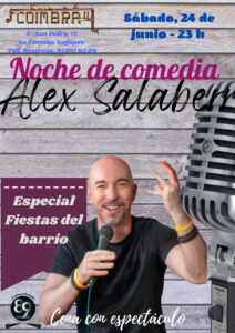 Espectáculo de comedia con ALEX SALABERRI